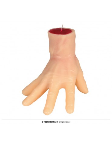 Świeczka "Krwawa ręka" 15cm