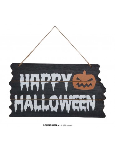 Tabliczka, BANER napis "Happy Halloween"
