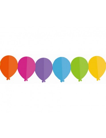 Girlanda papierowa Kolorowe baloniki