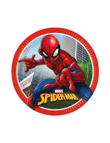 Talerzyki Spiderman Crime Fighter, 23cm