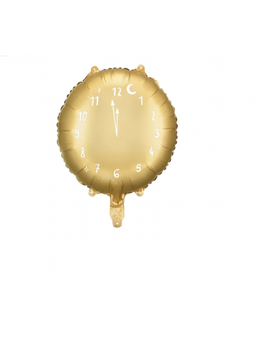 Balon foliowy Zegar, 45 cm,...
