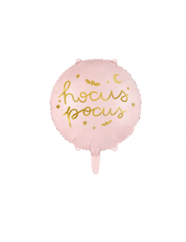 Balon foliowy Hocus Pocus, różowy
